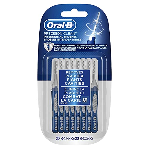 Oral-b Precision Clean Interdental Brushes, 20 Count - image 1