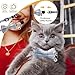 Tweruna 2 PCS Cat Collar Bow Tie, Plaid Cat Collar Bowtie, Breakaway Cute Cat Collar with Bells, Adjustable Bowtie Collars for Boy Cats Kitten Puppy and Small Pets