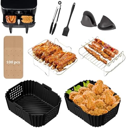 Accessoires Air Fryer, Moule Airfryer Pour Ninja Foodi Af400Eu/Sl400Eu