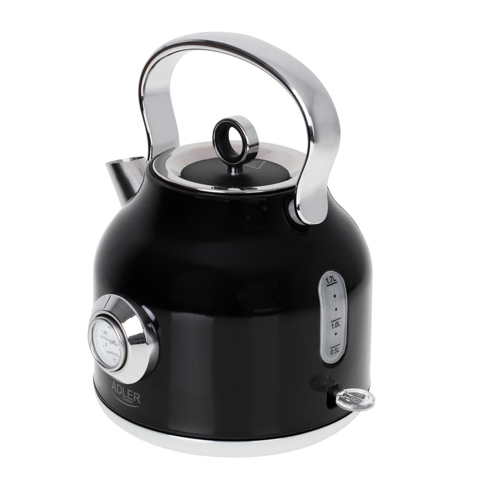 Adler ad_1346b AD 1346 Bouilloire électrique 1,7L Noir