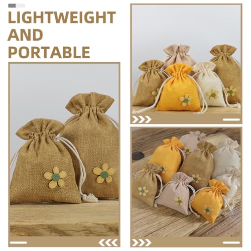 Conjunto de 8 sachets perfumados de algodón para armario miniatura 3