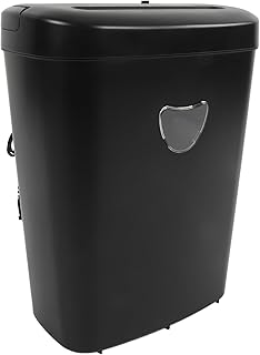 Destruidora de Papel, Proteção contra Superaquecimento P4 Destruidora de Cartão de Crédito Conveniente e de Baixo Ruído Plugue da UE 220-240V Com Lixeira para Empresas