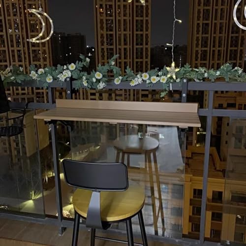 Table de balcon pliante et amovible gain de place - 6
