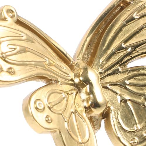 Poignée en laiton robuste Lurrose au design boutons de commode dorés
