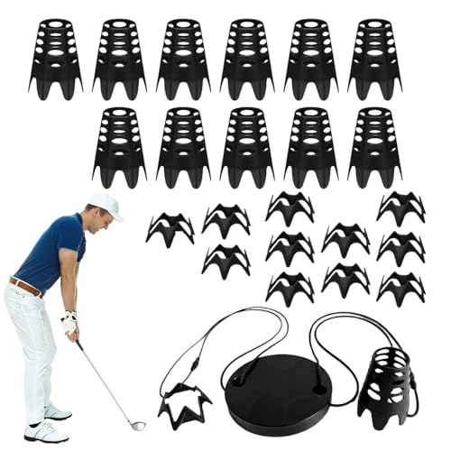 Tee pour simulateur de golf anti-basculement pour éliminer les interruptions sur tapis
