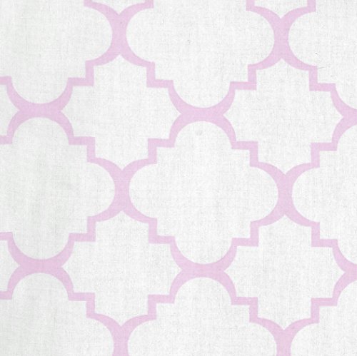 Trend Lab Orchid Bloom Quatrefoil Changing Pad Cover, Purple #TOP1
