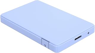 Kafuty-1 2.5 inch Portable External Hard Drive USB3.0 Mobile HDD Storage, Hard Storage Disk External Enclosures Case Box, for PC, Laptop, PS4, etc-80G/120G/250G/500G/1T/2T(80G)