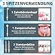 Leistungsstarke Munddusche Elektrischer Zahnreiniger 4 Modi & 4 Düsen Kabellose Munddusche IPX7 Wasserdicht Wasser Flosser 310ML Abnehmbarer Wassertank für Ten Heim- und Reisegebrauch