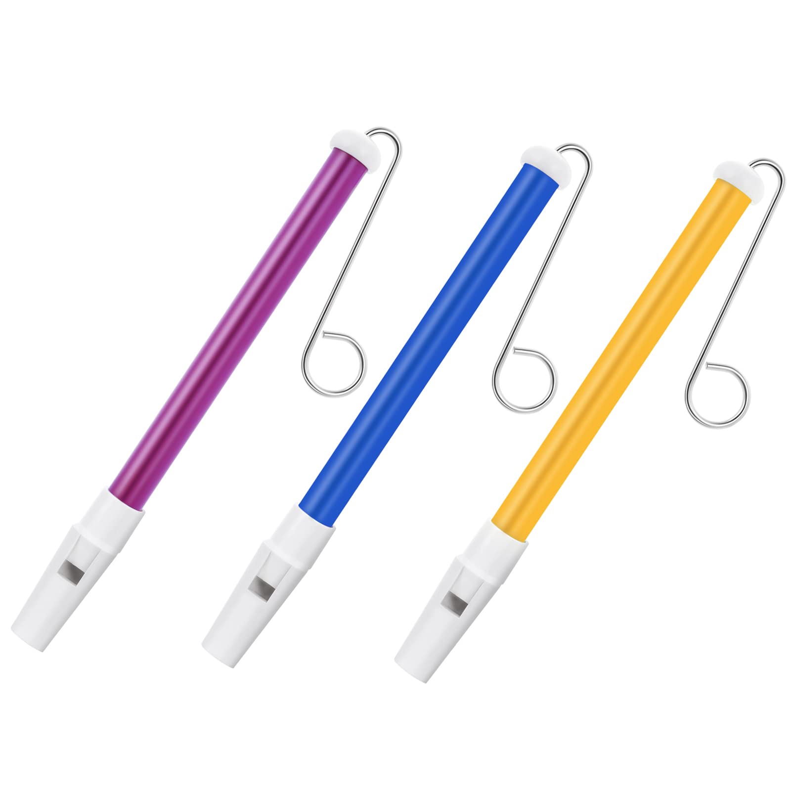 3 Pcs Slide Whistle Toy Children Slide Whistle Musical Instrument Toy Educational Kids Muscle Training Toys for Parent- Child Games