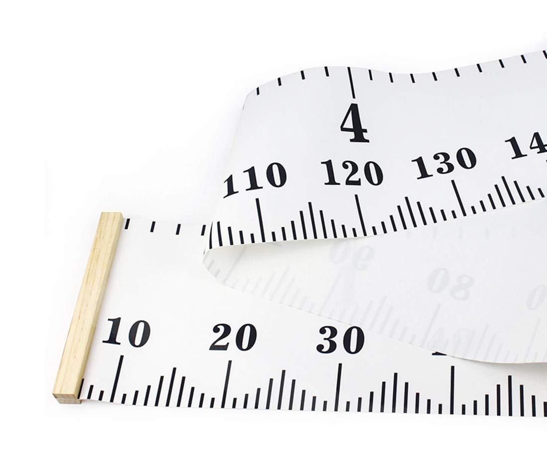 Repuhand Kids Growth Chart Portable Roll-up Children's Height Hanging Measure Chart Wall Decor for Kids Bedroom Nursery 79"x7.9" - Image 3