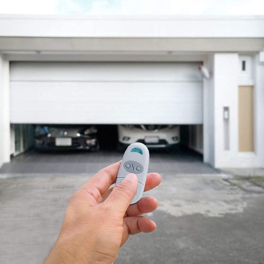 Telecomando per Porta del Garage, Telecomando per Apriporta del Garage, Trasmettitore Portachiavi Portatile, 433,92 MHz,Garage Door Remote Control per TOP 432NA/432EE/432 EV/432 M