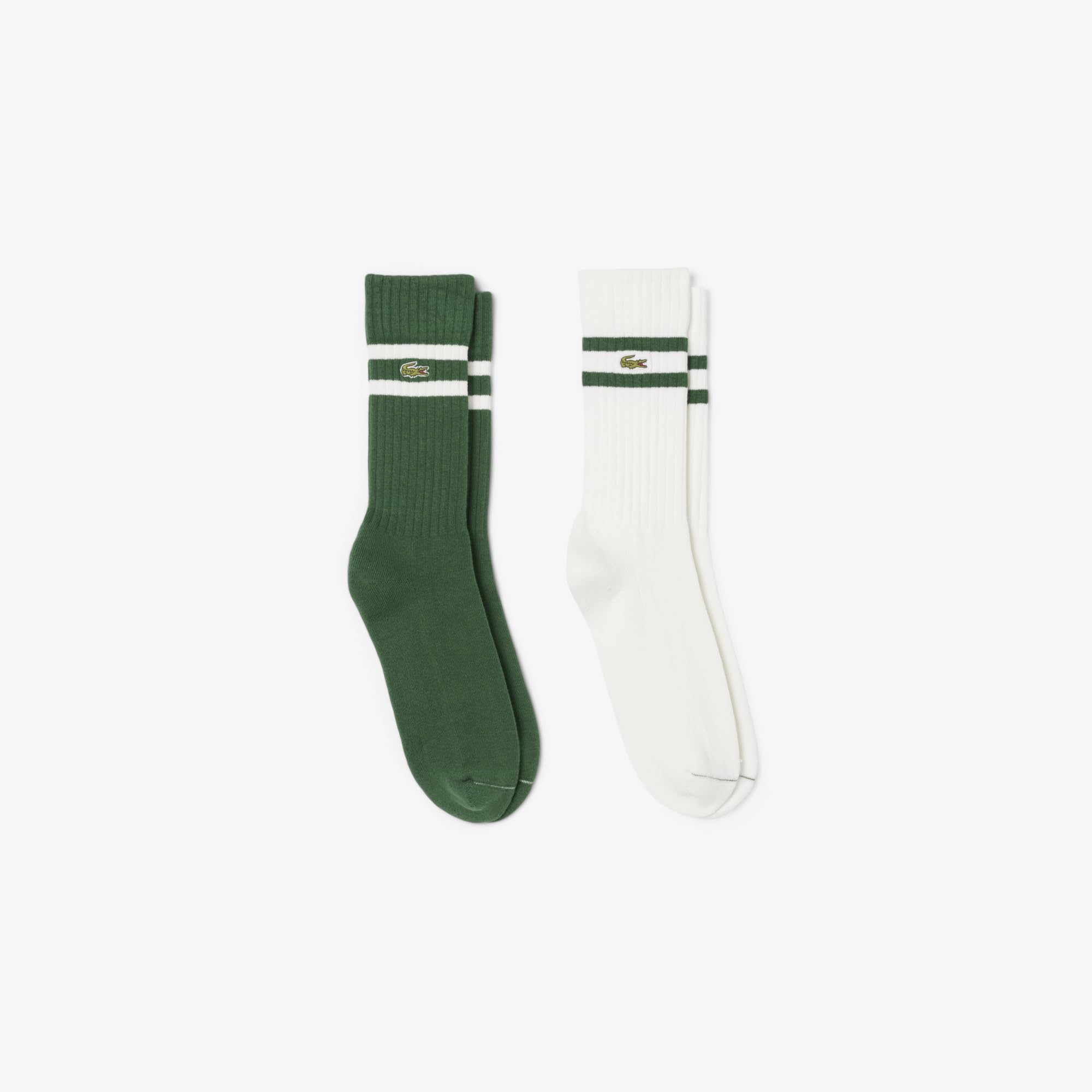 Lacoste Unisex Green/Flour Socks, 43-46
