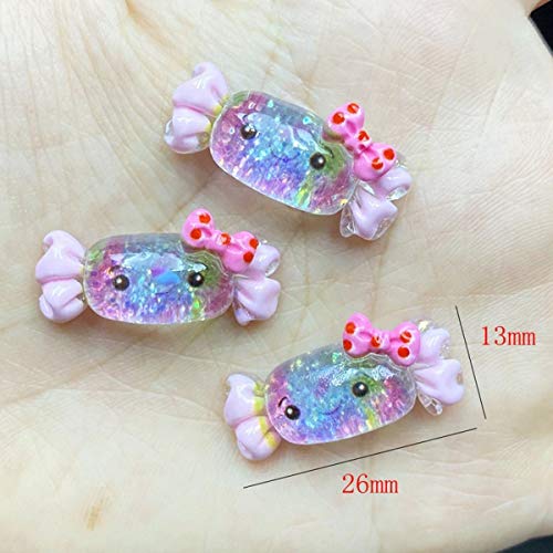 100 Pieces Of Colorful Acrylic Unicorn Flatback Rhinestones Easy Ornaments, Diy, Wedding Decoration, Craft, Clothing Customize, Embellishment #TOP4