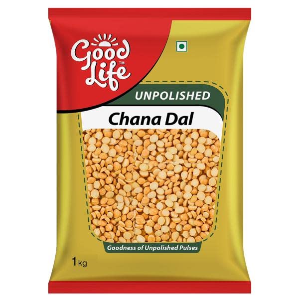 Good Life Unpolished Chana Dal 1 Kg