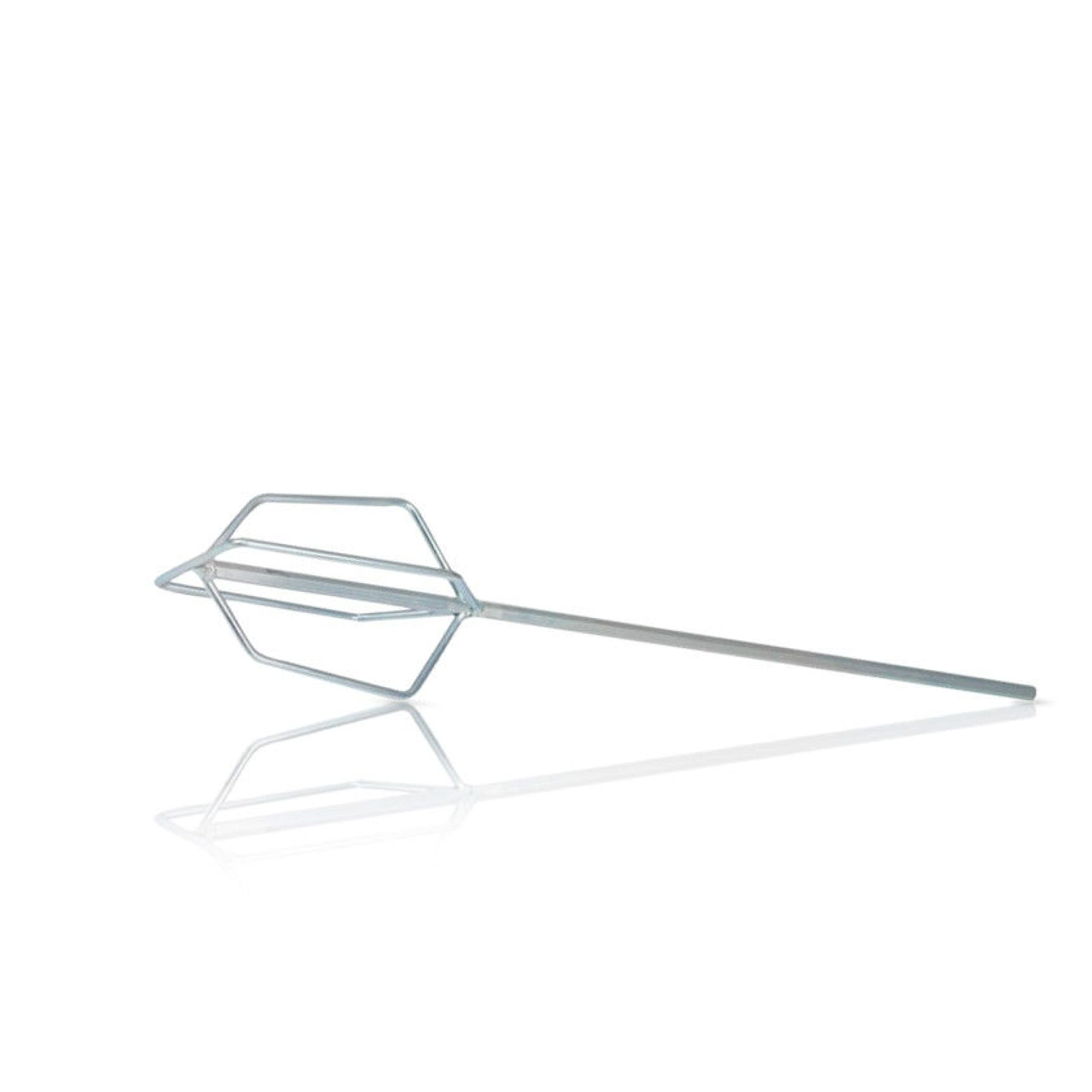 Mixing Paddle for Plaster, Epoxy Resin, Mortar, Paint, Gypsum, and Glue, Galvanized Steel Reusable Stirring Tool, Heavy-Duty Drill Attachment, Various Styles