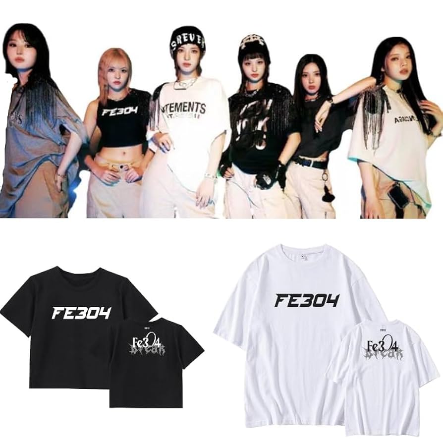Amazon.co.jp: NMIXX グッズ Fe3O4 Tシャツ アルバム 応援服