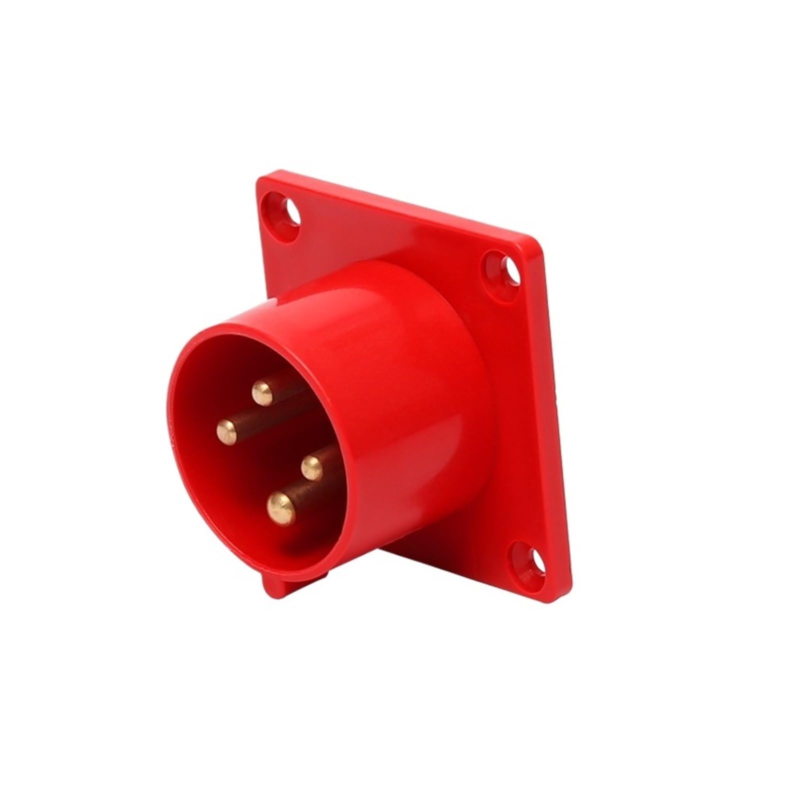 MUYTQAERG Industrial Equipment Reverse Plug 4 core 16A32A Waterproof Aviation Connector Docking 380(4 core 32A concealed reverse plug)