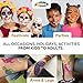 Mosaiz Face Paint Kits for Kids, Body Paint For Adults, Multi-Color, Water Based, Professional Face Paint Kit, Twistable and Washable Paint Sticks for Birthday's, Halloween, Cosplay Makeup