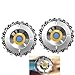 Grinder Disc Chain Plate,Woodwork Circular Saw Blades, 4/4.5 Inch Grinding Wheel Disc and 22 Tooth Fine Cut Carving Chainsaw Blade Set For 100/115 mm Angle Grinder