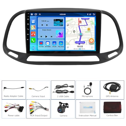 Car Stereo for Dodge RAM ProMaster City 2015-2021 Headunit w/Carplay Android Auto 9