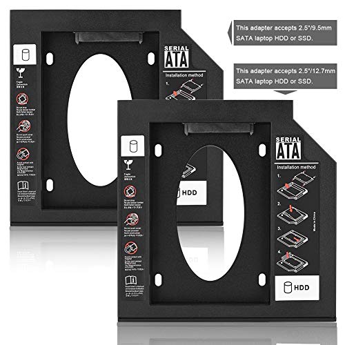 Adaptador para disco SSD 2.5" Wendry con bisel, carcasa SATA miniatura 4