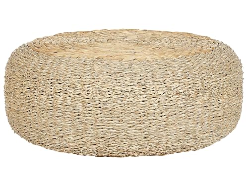 Beliani Puf Redondo Bohemio otomana Junco