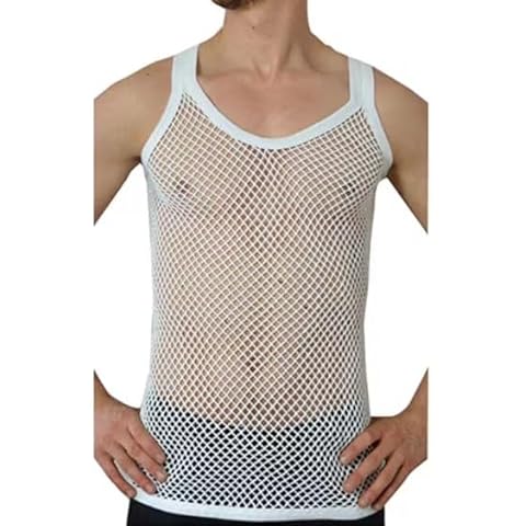 U.S Trading Lightweight Cotton String Vests Cover