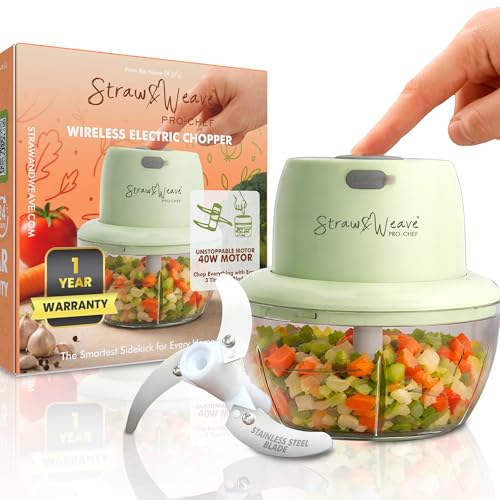 Image of Mini Kitchen Choppers 500 ML & Chopper For Kitchen Use | 1 Year Warranty | Food Grade Jar | Vegetable Chopper For Kitchen for Mincing Garlic, Ginger, Onion, Vegetable | Unstoppable Motor | 40W