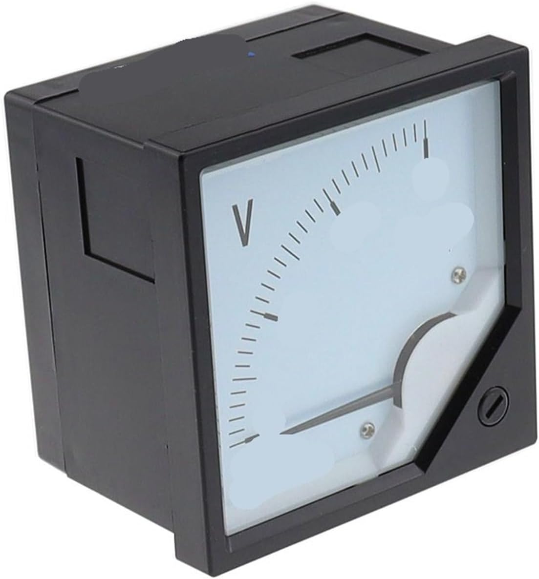 1PCS DC Analog Square 6C2-V 80 * 80mm Voltmeter(500V)