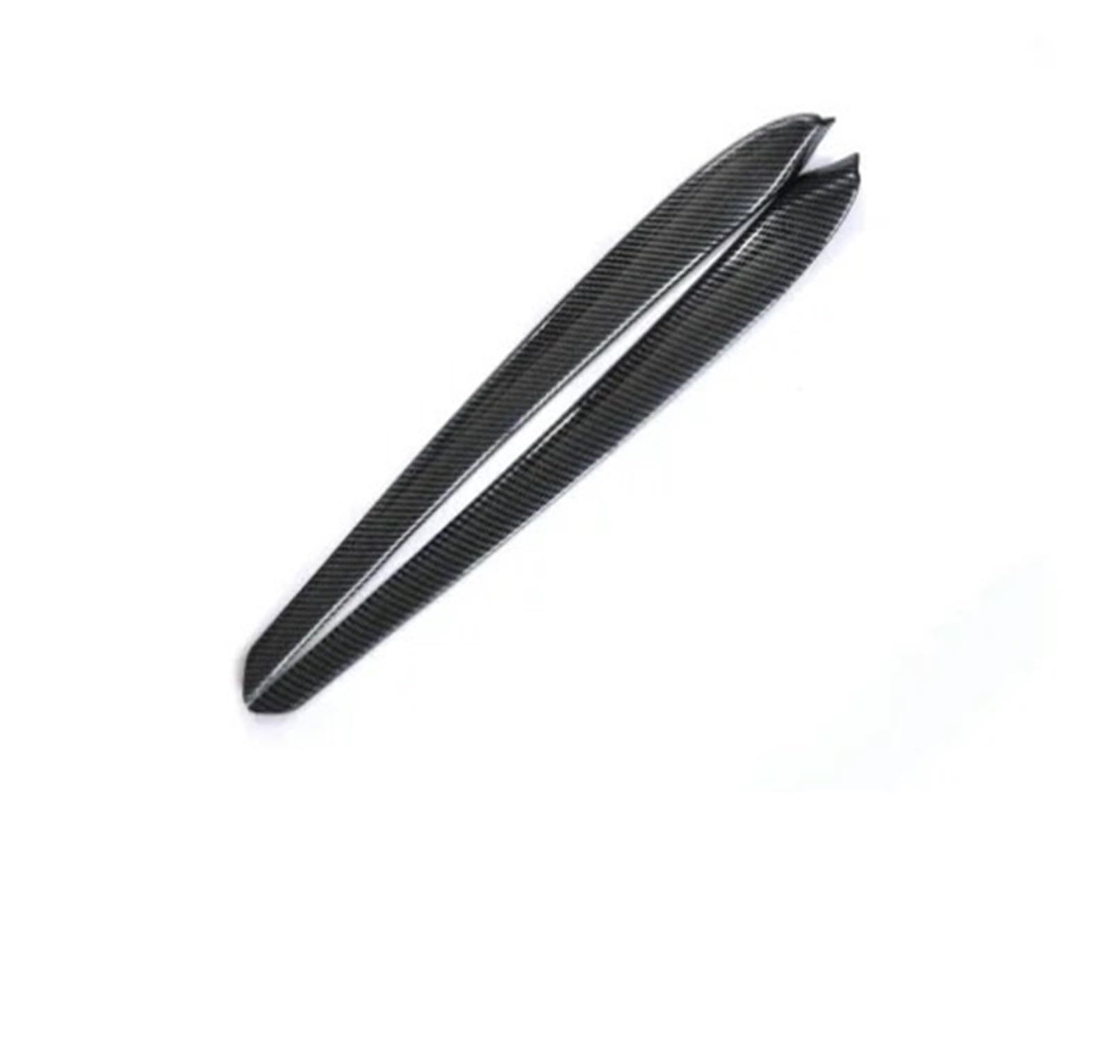 for Tesla for Model 3 Y 2021-2023 Dashboard Trim Center Console Panel Sticker Cover Carbon Fiber ABS Decoration Center Console Trim(Glossy Carbon)
