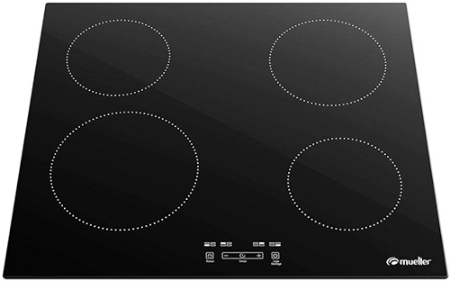 Cooktop Mueller 4 Bocas de Indução com Turbo Mci014bg1 220v