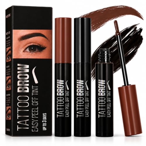 Rkiss Peel-Off Brow Tint Gel (Black & Brown)