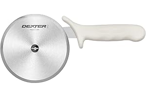 Dexter 5" Pizza Cutter with Ergonomic, Non-Slip, Polypropylene Handle - Laboratories Tested and NSF Certified