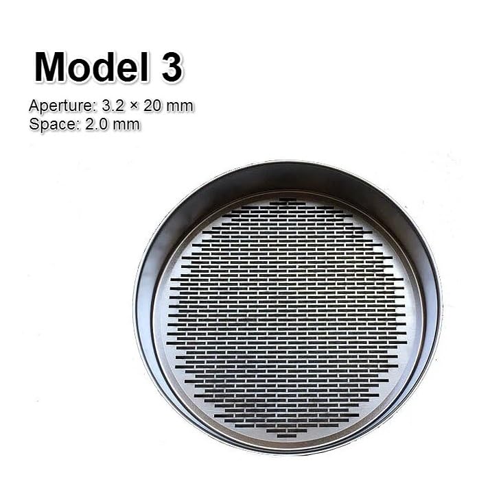 Rectangle Hole Sieve Gravel Sand Sieve Use for Separate Artificial Sand Particles Coarse Aggregate Irregular Particle Content(Model 3)