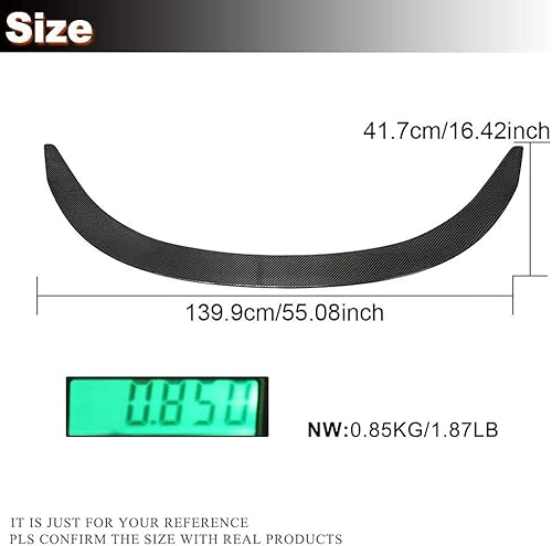 Miniatura 5 de MCARCAR KIT Alerón trasero de fibra de carbono real para BMW Serie 8 G15 M8 Coupe 840i M850i xDrive 2 puertas 2019-2021 Tapa trasera de maletero