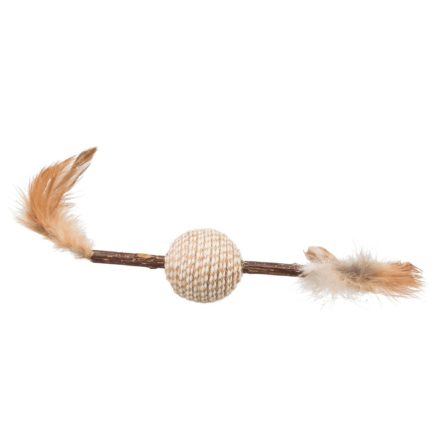 Trixie: - Matatabi Feather Game | Interactive Cat Toy, Attracts and Stimulates Cats Hunting Instincts | Made with Dried Matatabi Fruits, Supports Dental Hygiene and Cleans Teeth - 20 Cm (B09P6MZJTD) Amazon Price History, Amazon Price Tracker