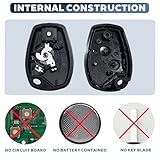 Zoom IMG-1 2 pezzi guscio chiave auto Zoom IMG-1 2 pezzi guscio chiave auto