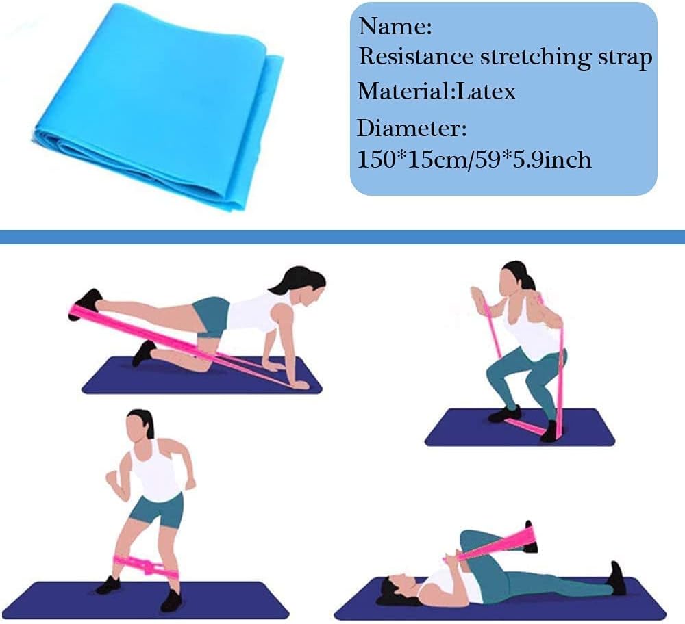 Yoga Kit and Sets for Beginners 5 Pcs, Yoga Starter Kit Include Yoga Ball (25cm), Yoga Block, Stretching Strap(183cm), Resistance Loop and Exercise Band(150cm), Yoga Accessories for Women : Sports & Outdoors