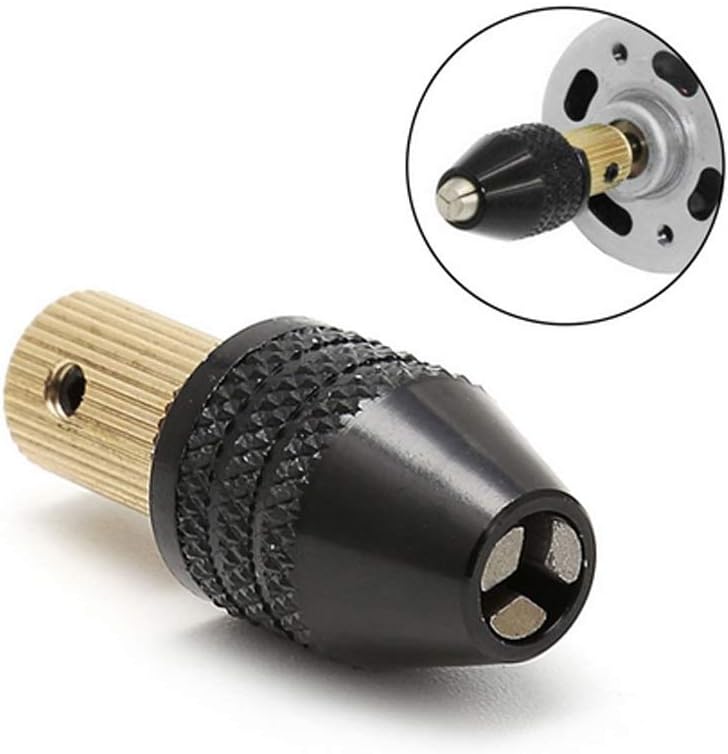 Power Drill Chucks 3.17mm Impact Drill Adapter Keyless Drill Chuck Kits High Quality Electric Drill Bit Collet Power Diy Tools Mechanics Gift For Machinist