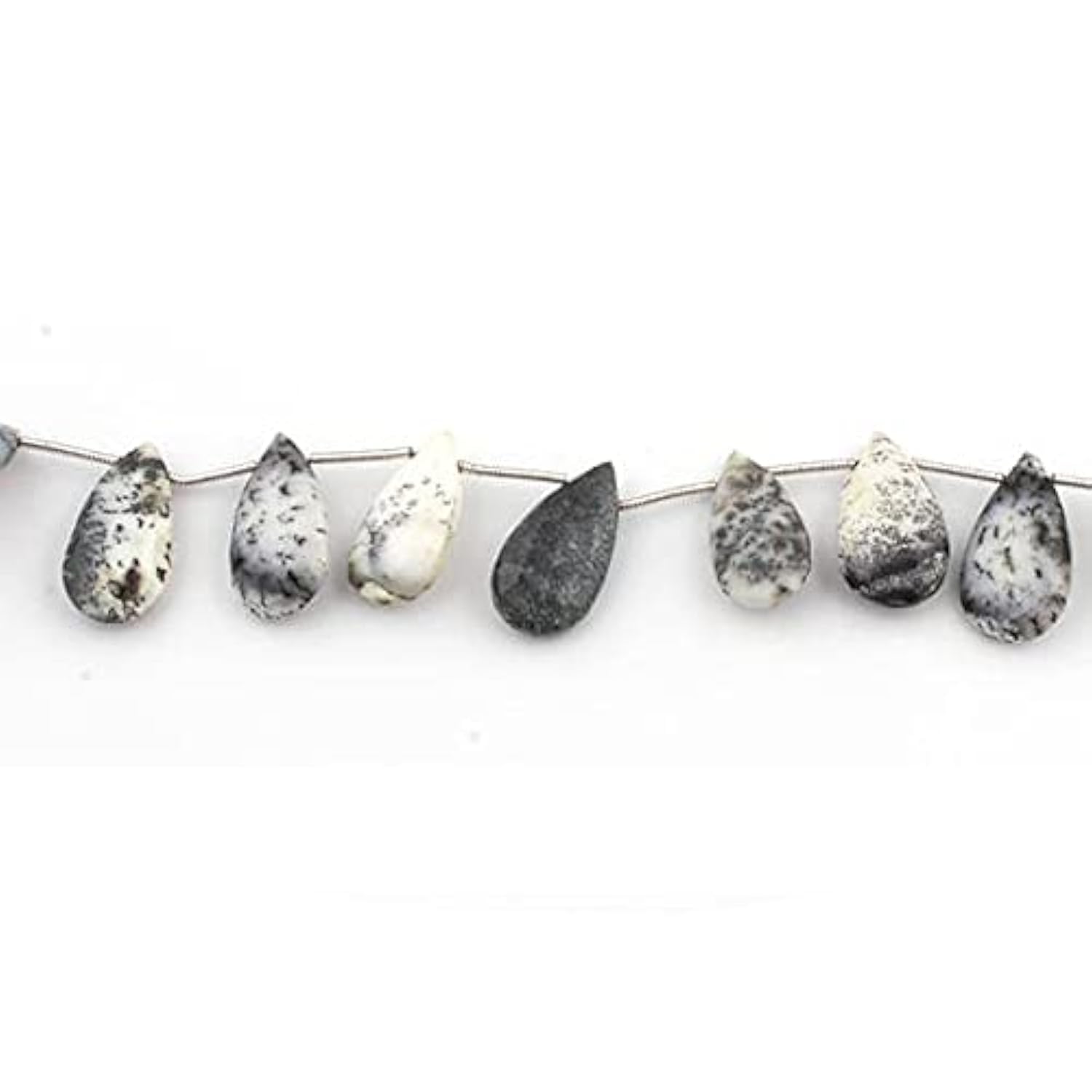 Dendrite opal pear drop beads contre les bijoux ternes et sans originalité