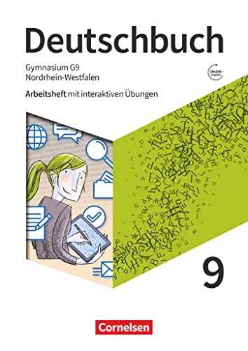 Deutschbuch Gymnasium - Nordrhein-Westfalen - Ausgabe 2019 - 9. Schuljahr: Arbeitsheft mit interaktiven Übungen online - Mit Lösungen und Erklärfilmen