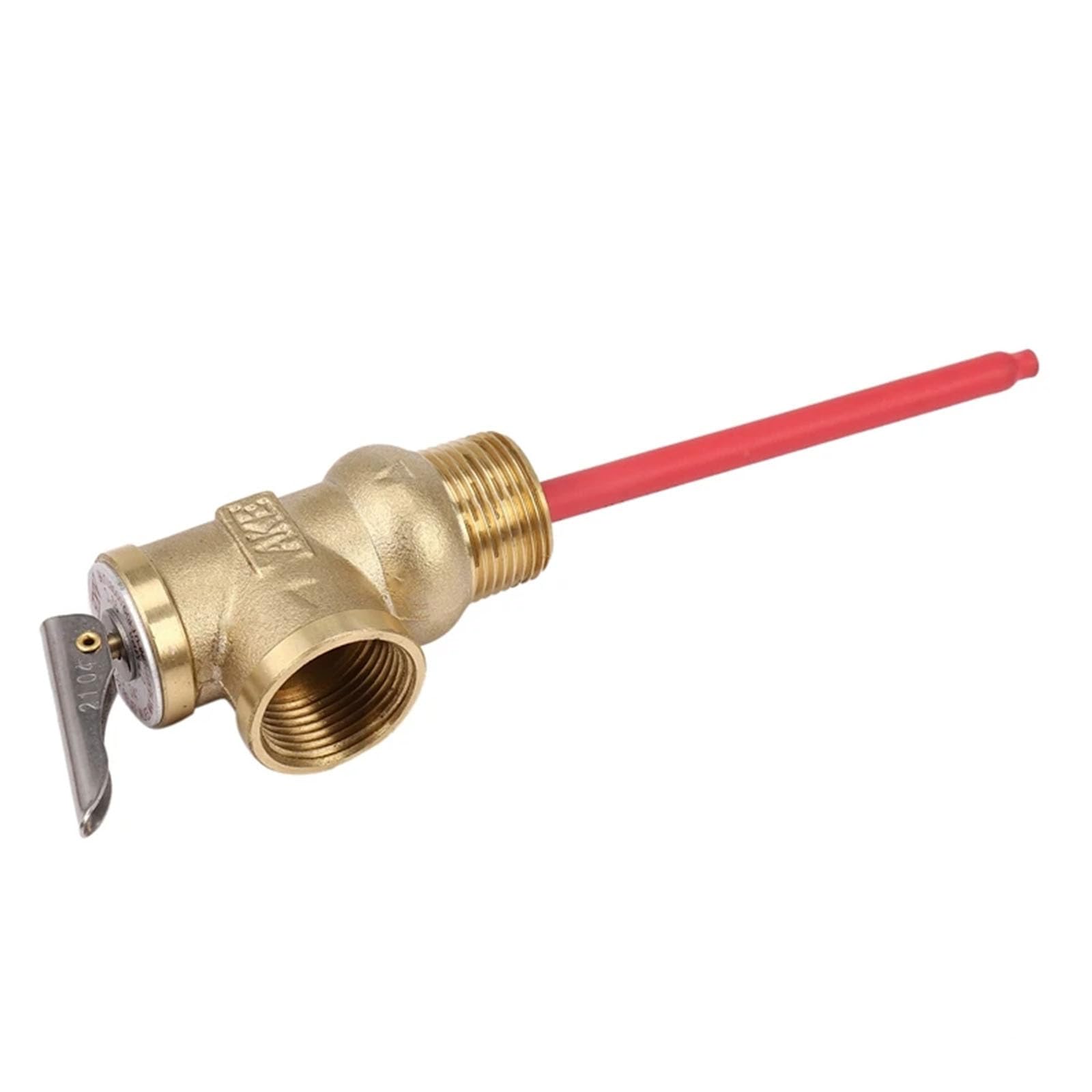 Xjdzineq Pressure Solar Water Heater Component Brass Texture 0.7Mpa Valves Suitable for Home and Small Business Use Solar Heater Part