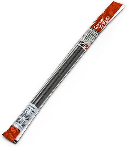 Nicholson 02229B 8" x 3/16" Round Chainsaw File, Knurl Cut, 3 Files per Sealed