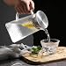G.a HOMEFAVOR Jarra Agua Cristal de Borosilicato con Tapa Jarra de Mesa...