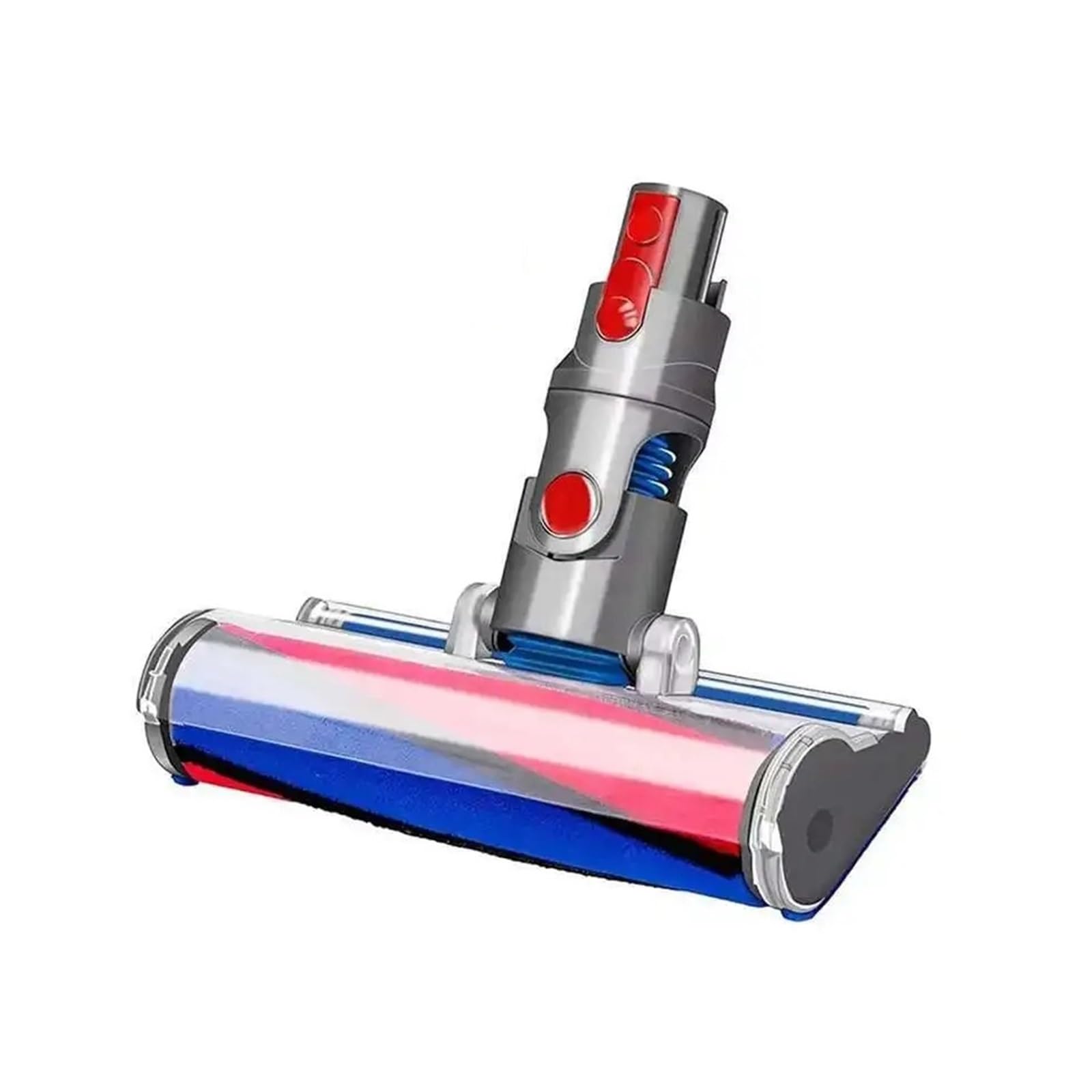 Brosse motorisée Dyson V7 V8 V10 V11, rouleau souple aspirateur balai pour poussière fine sol dur