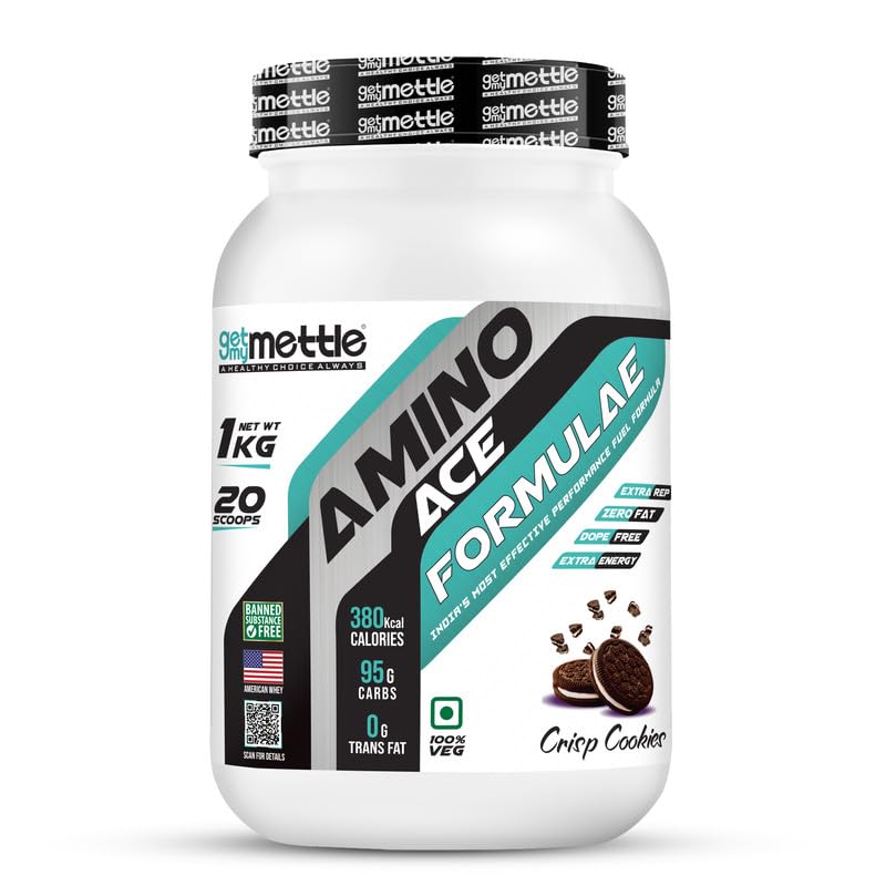 Mettle Amino Ace Formulae Carbs blend | Performance fuel(Crisp Cookies,1kg) (B0BQRLMGG8) Amazon Price History, Amazon Price Tracker