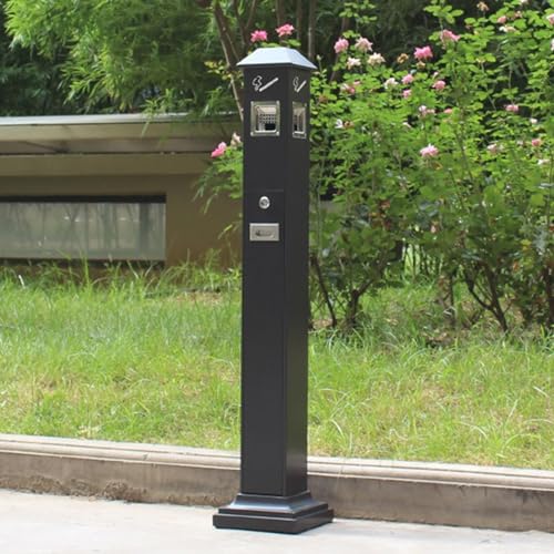 Cendrier de sol extérieur réglable pour éliminer les mégots par terre