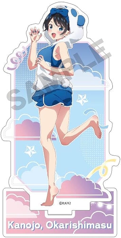 Amazon | 彼女、お借りします 更科瑠夏 アクリルスタンド けもみみ
