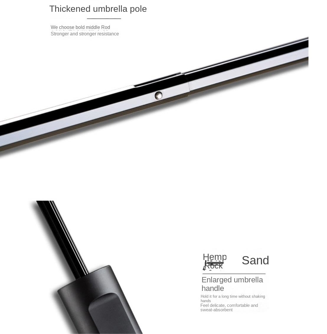 Paraguas Paraguas Plegable para El Sol Protector Solar Protección UV Mujer Compacto Sombrilla Portátil Lluvia De Doble Uso Paragua De Viaje(G)