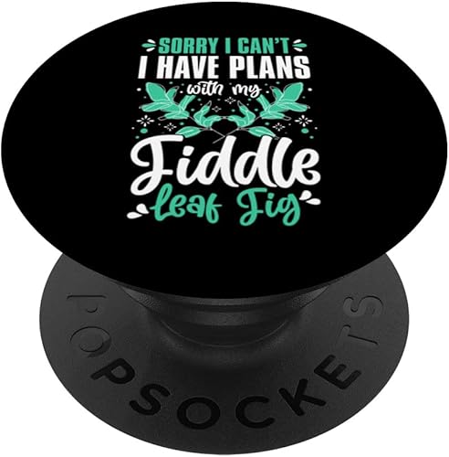 Miniatura 1 de Fiddle Leaf Fig Ficus Lyrata Care Tree Plant Soil Indoor PopSockets Swappable PopGrip